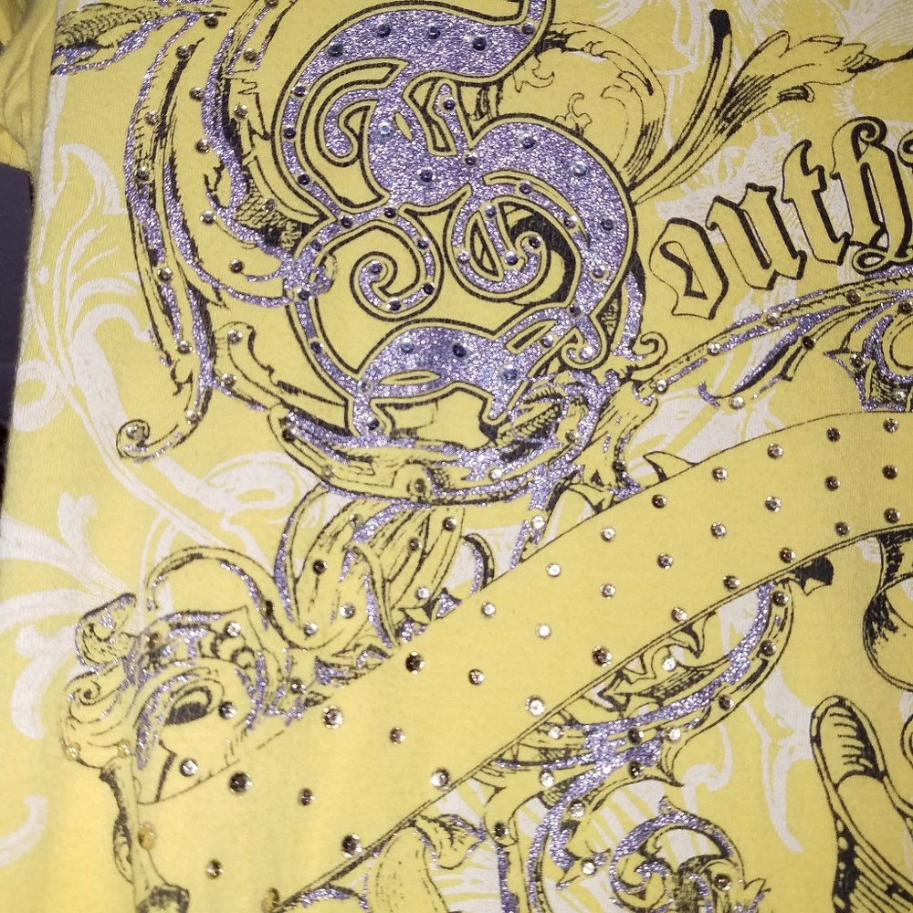 Beautiful bright yellow shirt